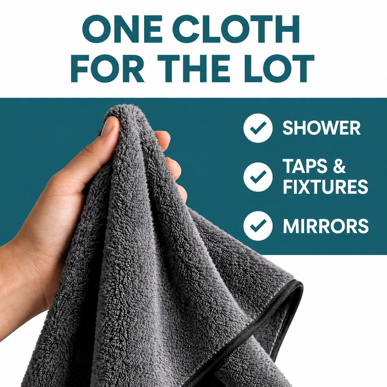 Premium Lint-Free Cleaning Towel