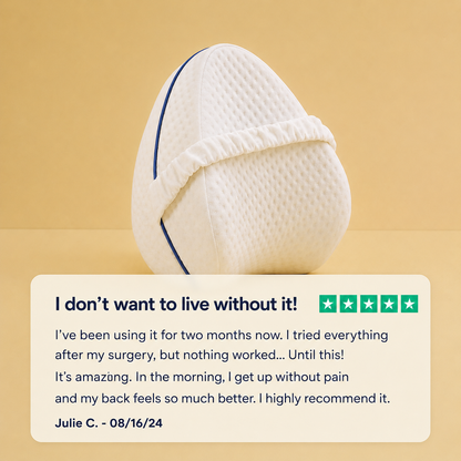 Heart-Shaped Leg Support Maternity Pillow