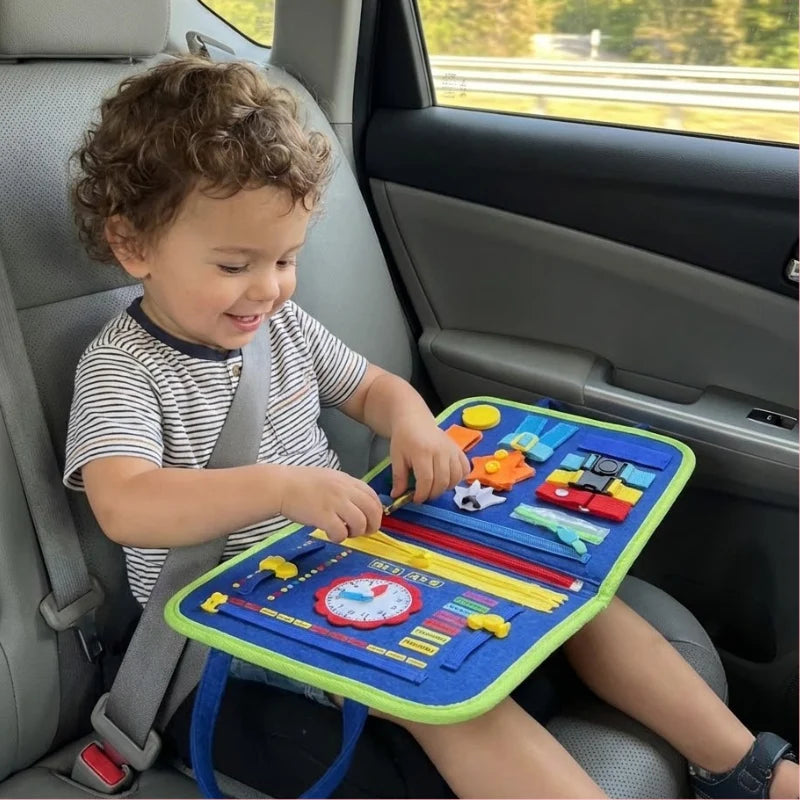 Toivelo™ Screen-Free Busy Board for Toddlers