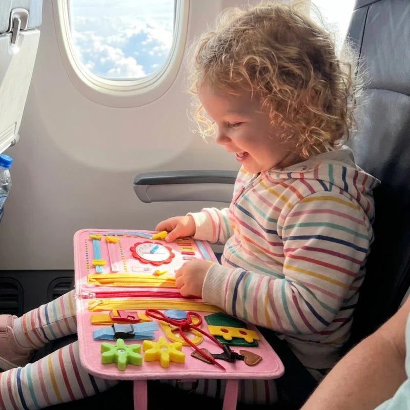 Toivelo™ Screen-Free Busy Board for Toddlers