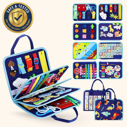 Toivelo™ Screen-Free Busy Board for Toddlers