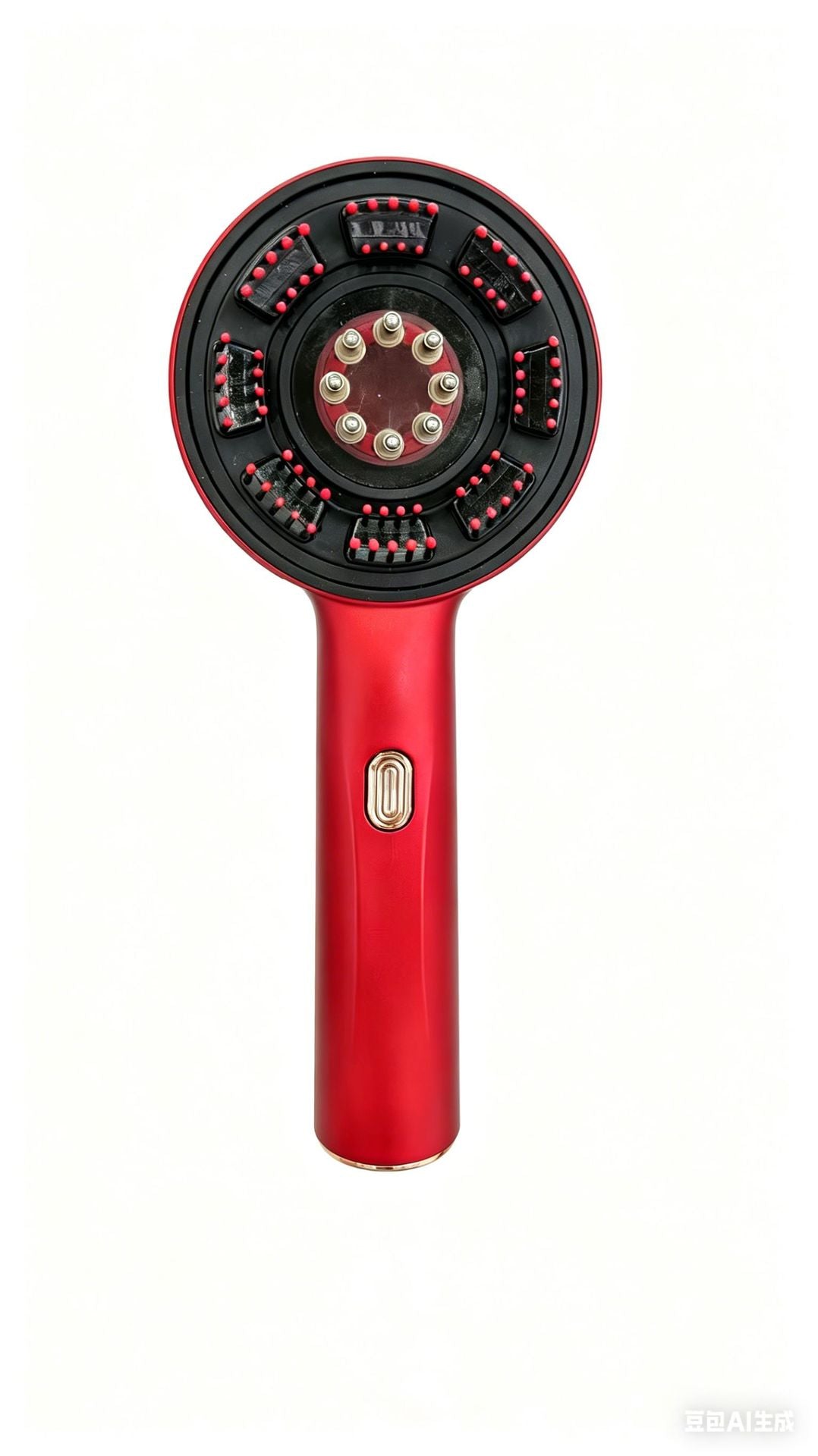 Electric Red Light Hair Care Comb