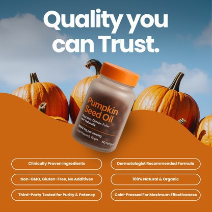 Premium Pumpkin Seed Oil Softgels