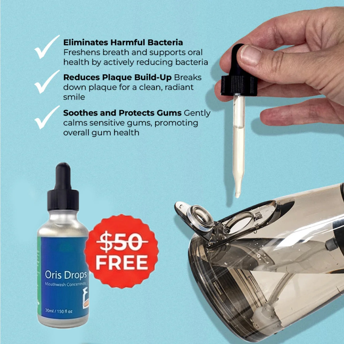 Oris Water Flosser - 55% Off!
