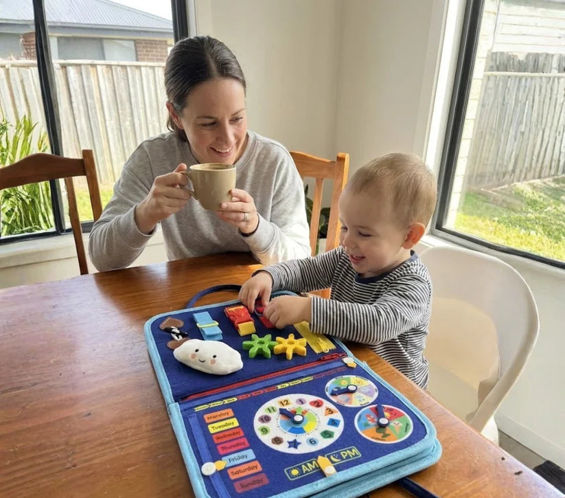 Toivelo™ Screen-Free Busy Board for Toddlers