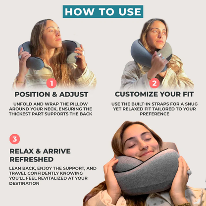 Ergonomic Travel Neck Pillow