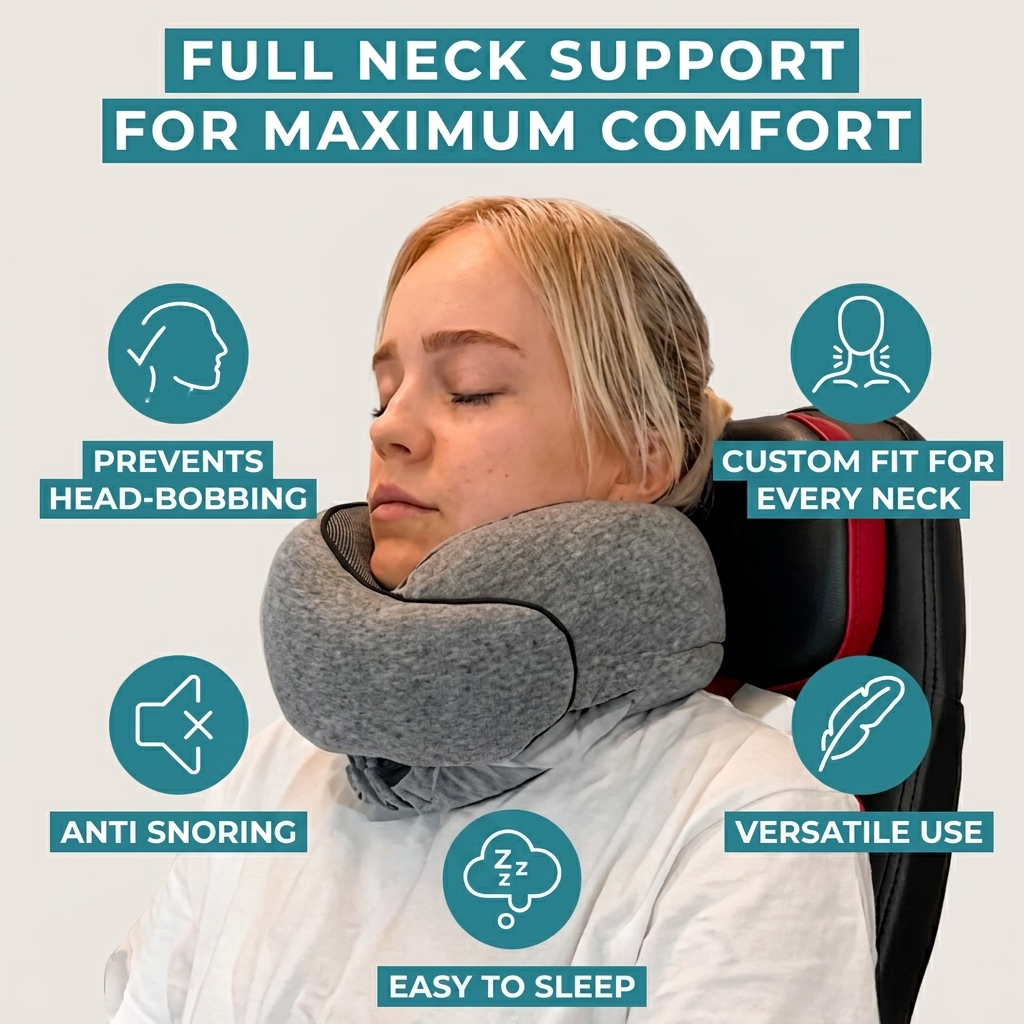 Ergonomic Travel Neck Pillow