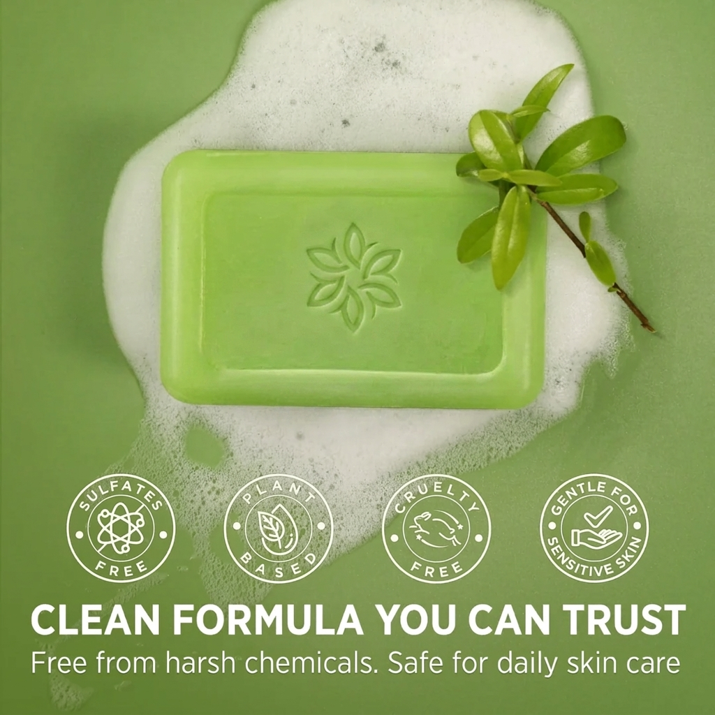 Handmade Tea Tree Skin Cleansing Soap