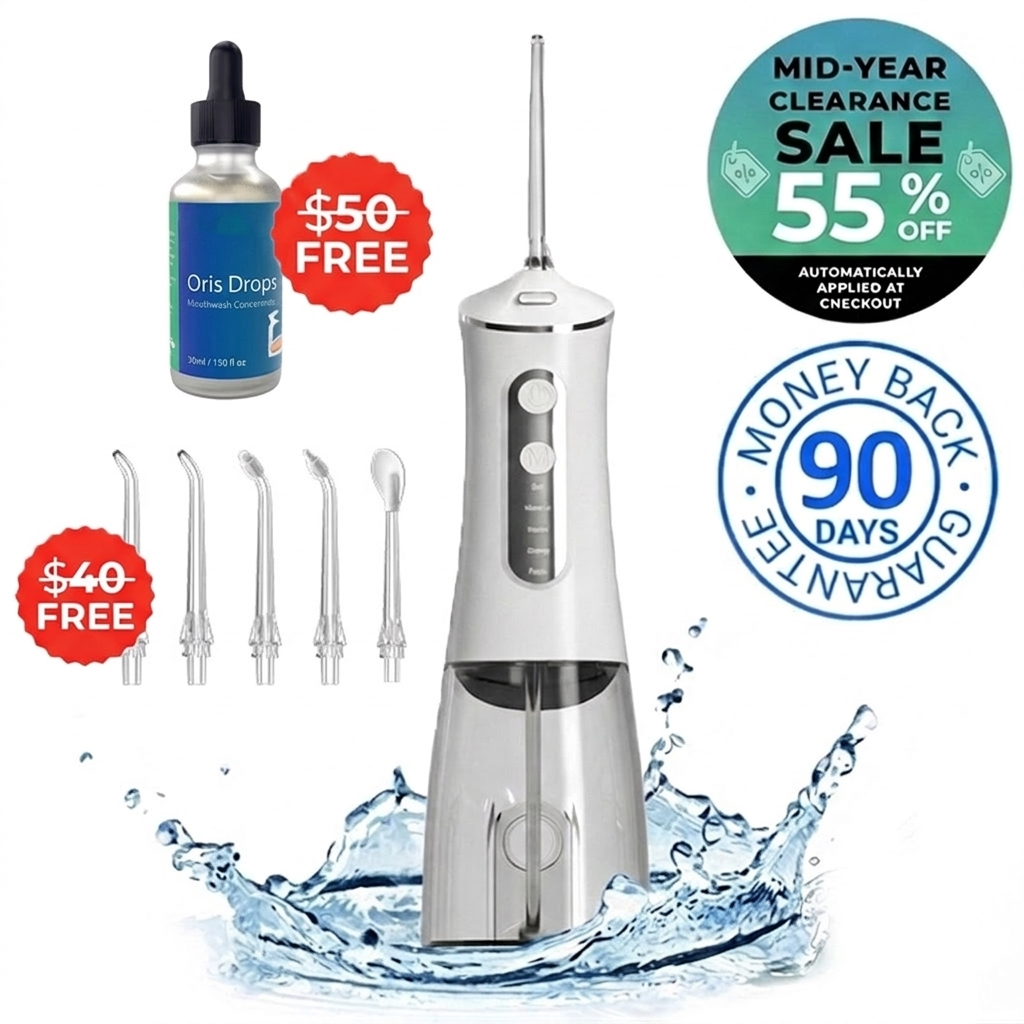 Oris Water Flosser - 55% Off!