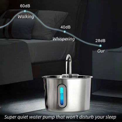 Smart Stainless Steel Cat & Dog Water Dispenser
